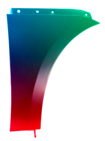 Kotflügel Rechts Porsche Macan (95B) Ab 2013 Lackiert In Wunschfarbe
