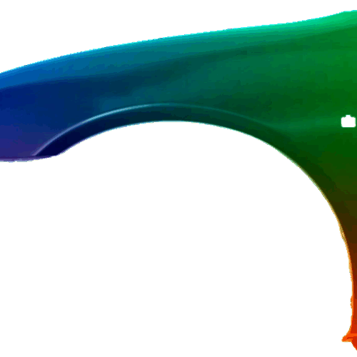 Kotflügel Links Rover/Mg 25 (RF) Ab 2000 Lackiert In Wunschfarbe