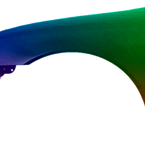 Kotflügel Links Saab 9.3 (YS3F) 2002-2007 Lackiert In Wunschfarbe