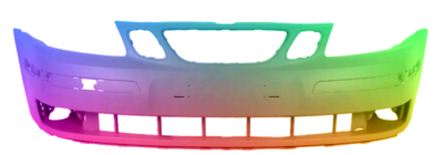 Für Saab 9.3 (YS3F) 2002-2007 Stoßstange Vorne lackiert in Wunschfarbe