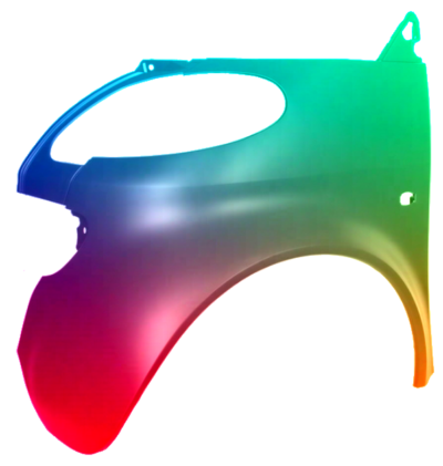 Kotflügel Links Smart Fortwo/City Coupe/Cabrio (MC01) 1998-2006 Lackiert In Wunschfarbe