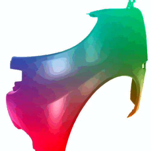 Kotflügel Links Smart Fortwo (W451) 2007-2014 Lackiert In Wunschfarbe
