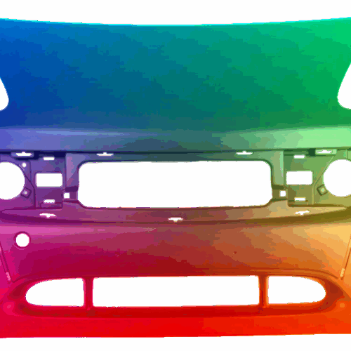 Für Smart Fortwo/City Coupe/Cabrio (MC01) 1998-2006 Stoßstange Vorne lackiert in Wunschfarbe