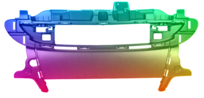 Für Smart Fortwo (W451) 2007-2014 Stoßstange Vorne lackiert in Wunschfarbe