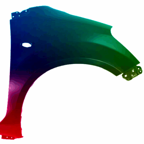 Kotflügel Rechts Suzuki Splash (EX) 2008-2012 Lackiert In Wunschfarbe