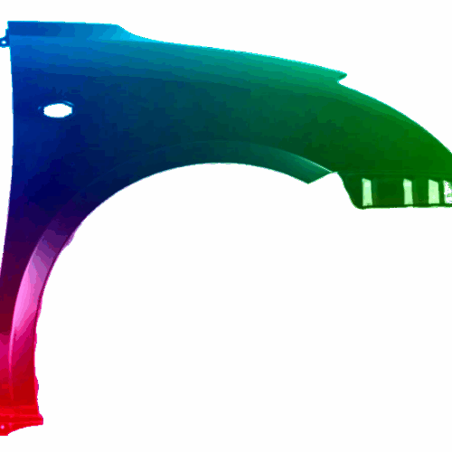 Kotflügel Rechts Suzuki Swift (SG) 2005-2010 Lackiert In Wunschfarbe