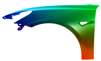 Kotflügel Links Tesla Model 3 2017-2023 Lackiert In Wunschfarbe