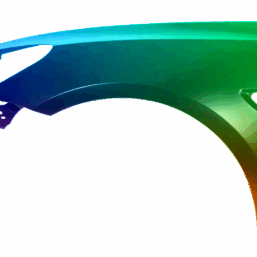 Kotflügel Links Tesla Model 3 2017-2023 Lackiert In Wunschfarbe