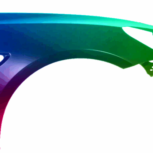 Kotflügel Rechts Tesla Model 3 2017-2023 Lackiert In Wunschfarbe