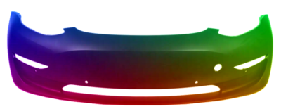 Für Tesla Model 3 2017-2023 PDC Stoßstange Vorne lackiert in Wunschfarbe