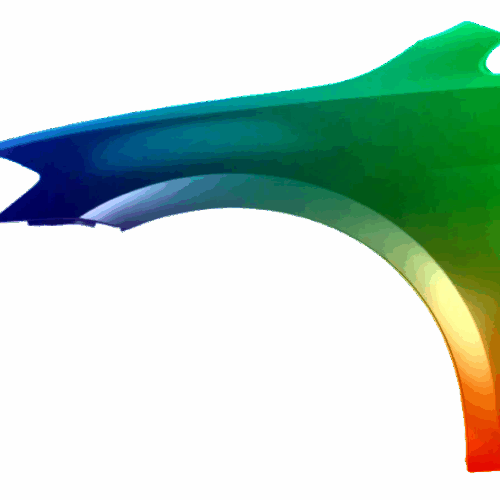 Kotflügel Links VW Golf VII Ab 2017 Lackiert In Wunschfarbe