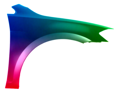Kotflügel Rechts VW Golf VII Ab 2017 Lackiert In Wunschfarbe