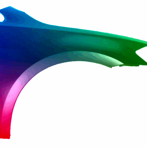 Kotflügel Rechts VW Golf VII Ab 2017 Lackiert In Wunschfarbe