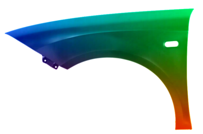 Kotflügel Links Seat Leon (1P1) 2005-2012 Lackiert In Wunschfarbe