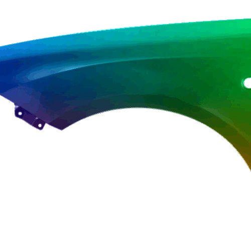 Kotflügel Links Seat Leon (1P1) 2005-2012 Lackiert In Wunschfarbe