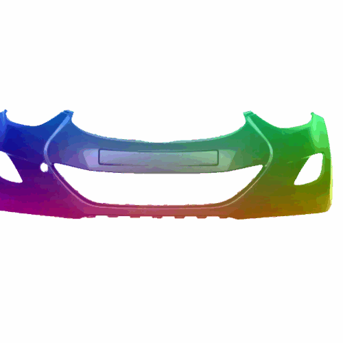 Für Hyundai Elantra (MD/UD) 2010-2016 Stoßstange Vorne lackiert in Wunschfarbe