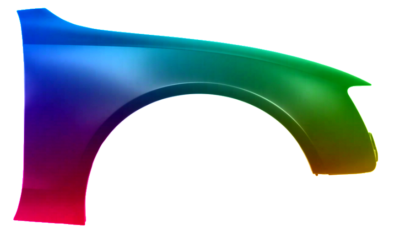 Kotflügel Rechts Audi A5/S5 (B8) 2007-2011 Lackiert In Wunschfarbe