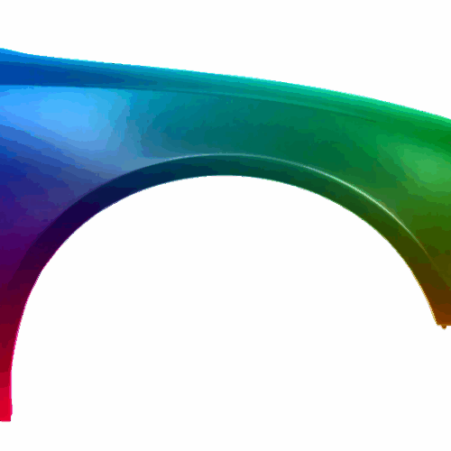 Kotflügel Rechts Audi A5/S5 (B8) 2011-2016 Lackiert In Wunschfarbe