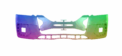 Stoßstange Vorne Für Audi Q3 2015-2018 SRA PDC  Lackiert In Wunschfarbe Neu