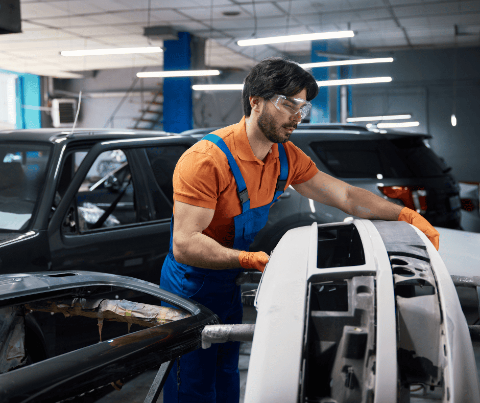 Wie repariert man einen beschädigten Stoßfänger?